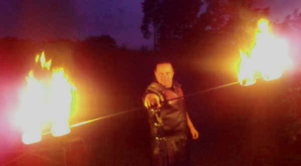 Große Doppel Fackel